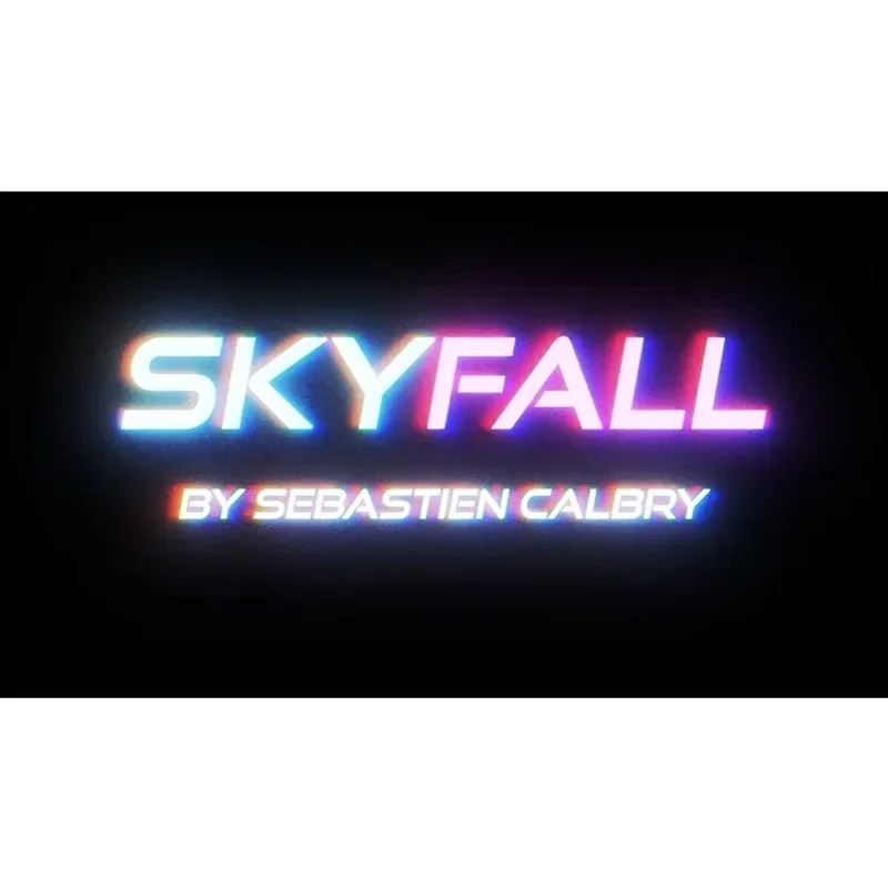 Фото SKY FALL от Sebastien Calbry Magic Trick Gimmicks Колоды карт крупным планом Перформанская прогулка вокруг волшебного мага Волшебный реквизит №2
