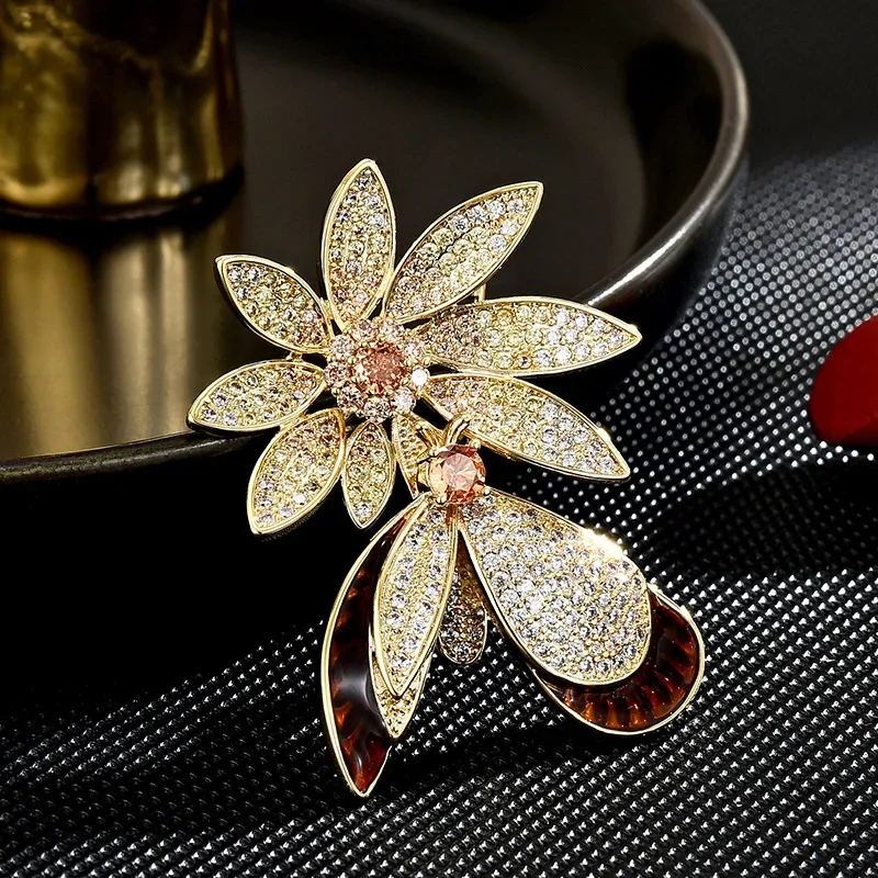 Элегантная роскошная брошь на груди с пчелой и медом женский нишевый пиджак