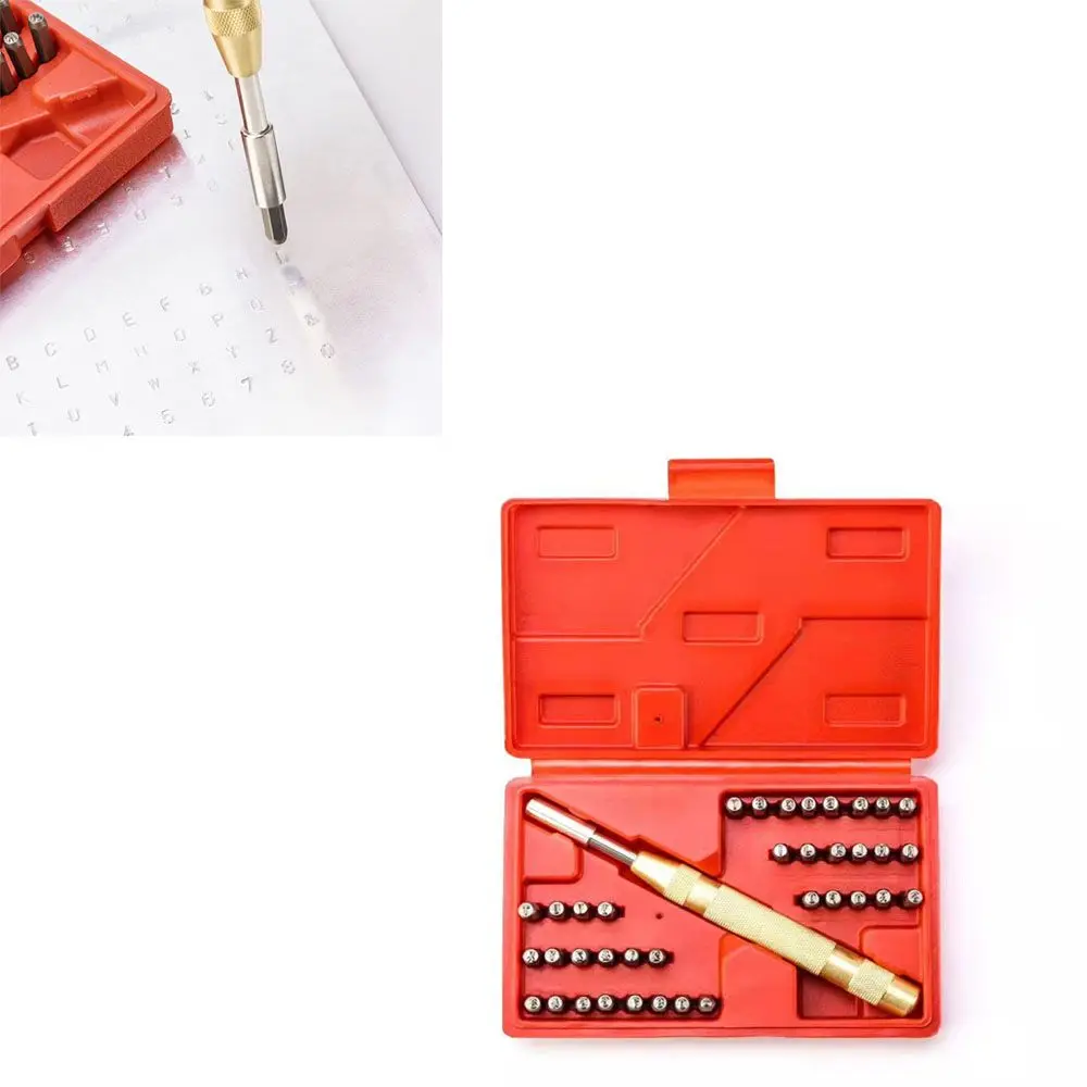 

Tool Die Marker Leather Carving Tools Alphabet Punches Letter & Number Punch Alpha-numeric Punch Metal Stamp Punches