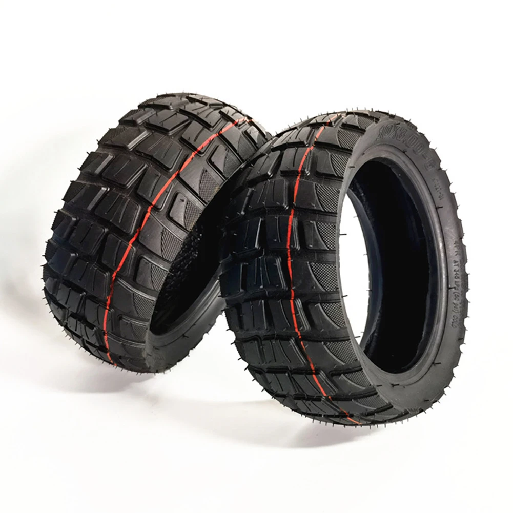 

10 Inch 10x3.00-6.5 Tubeless Off-Road Tire For XiaoMi Electric Scooter Refit Rubber Cycling Excellent Replacement Applications