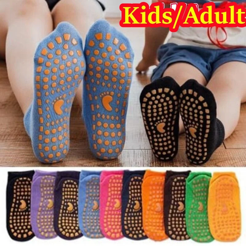 

Summer Floor Socks Are Non-slip 6 Colors Cotton Antiskid Breathable Yoga Dance Trampoline Floor Socks for Kids/adult