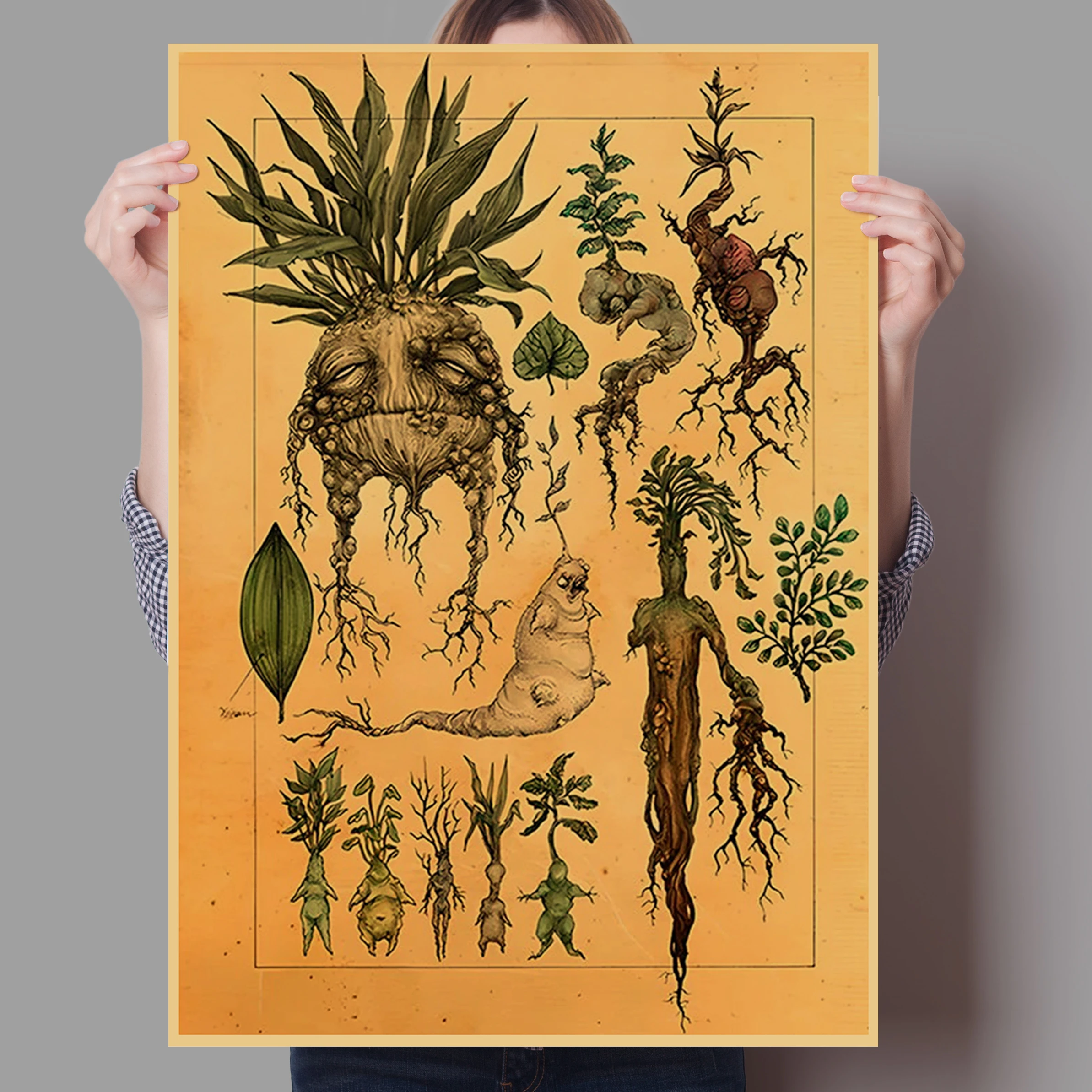 Винтажная Декоративная Настенная картина в виде дракона |