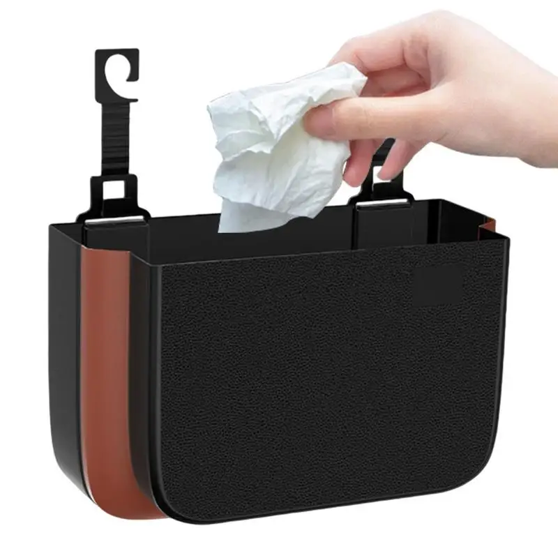 

Car Seat Back Organizer Box ABS Multi Function Storage Bag Multifunctional Mobile Phone Holder Drawer Paper Box Tissue Box