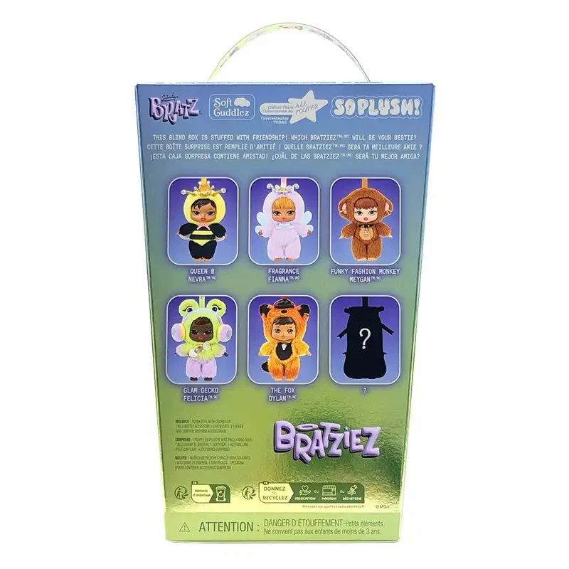 Коллекционная фигурка-брелок BRATZ Bratziez Bestiez Series Vol.3 в закрытой упаковке, настольное украшение, набор для демонстрации, подарок для девочек и мальчиков (art.: 3920db92ea9ca) - 3920db92ea9ca