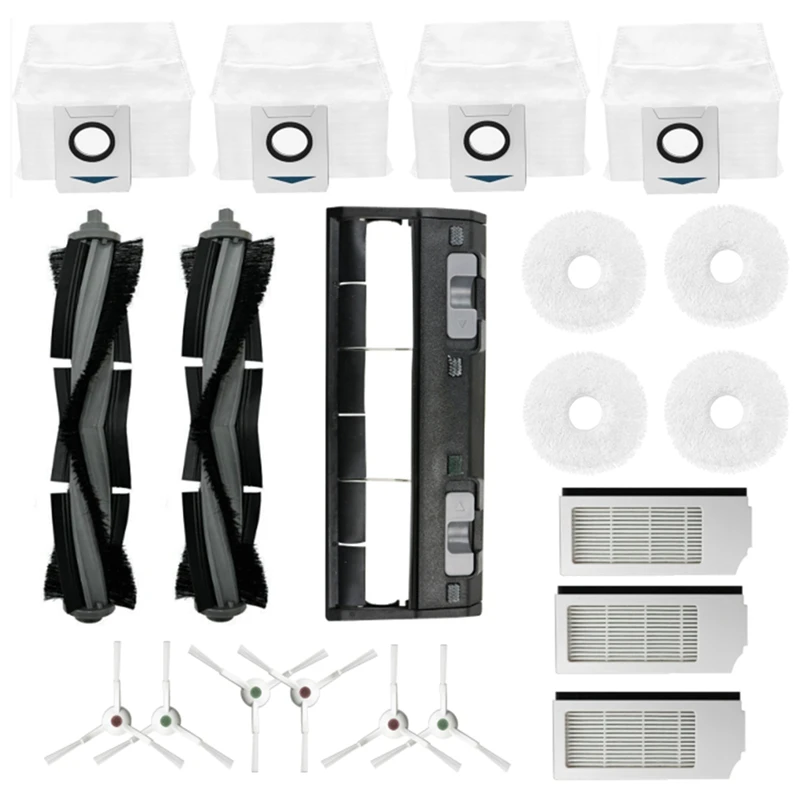 

Main Side Brush Mop Dust Bag Spare Parts For Ecovacs Deebot X1 OMNI T10 TURBO Vacuum Cleaner Robot Filter