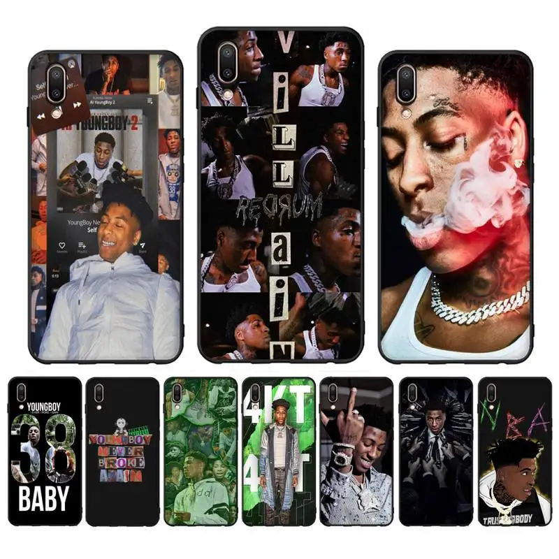 

YoungBoy Never Broke Again Phone Case Case For Oppo Reno Realme C3 6Pro Cover For vivo Y91C Y17 Y19 Funda Capa