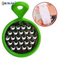 bean jelly scraper macroporous stainless steel professional household kitchen jelly scratch knife tool jelly bean cold noodle