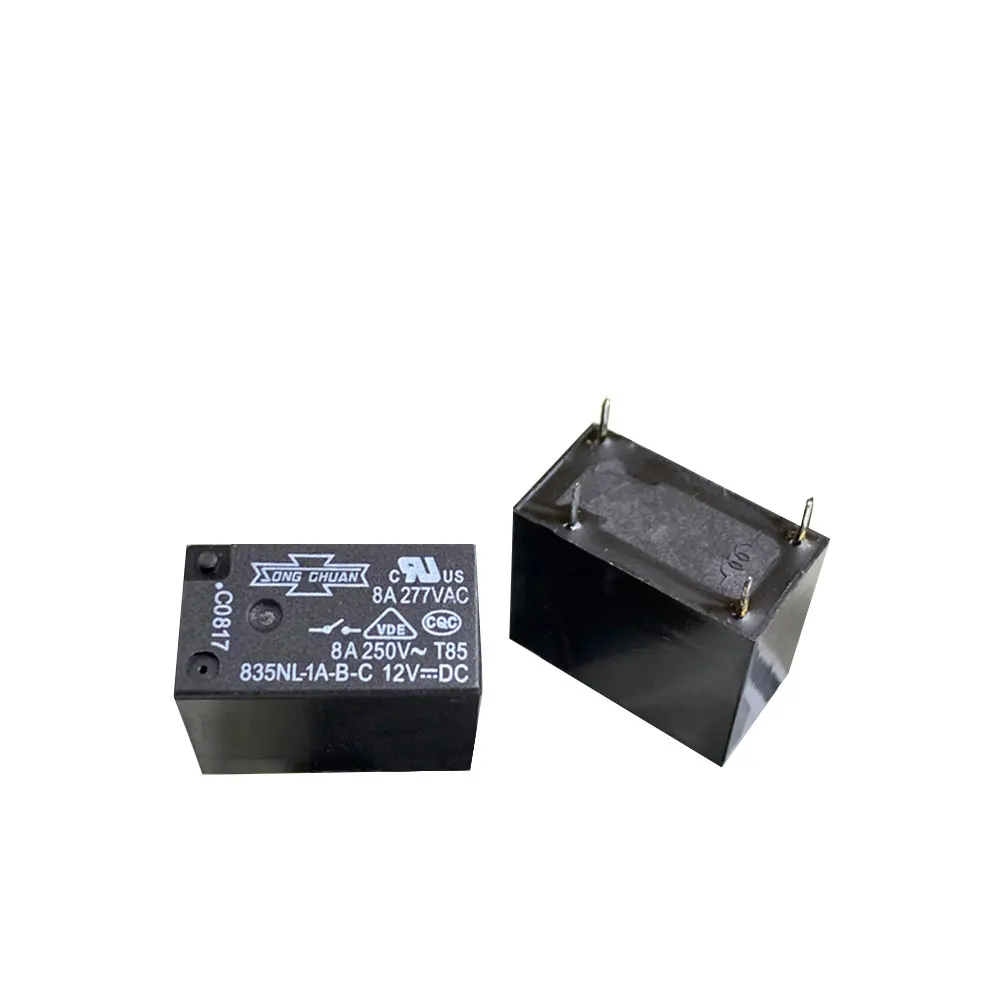 

Горячая новинка реле 835NL-1A-B-C 12VDC 835NL-1A-B-C-12VDC 835NL1ABC 835NL 12VDC 8A DC12V DIP4 20шт./лот