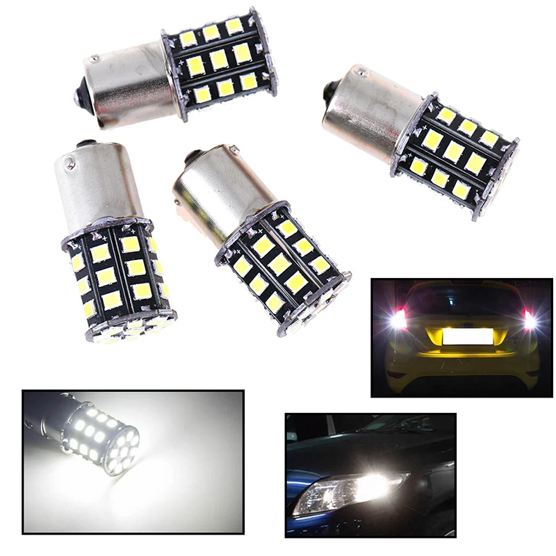 4 шт. 1156 BA15S 2835 33-SMD белая лампа автомобильная поворота стоп-сигналы