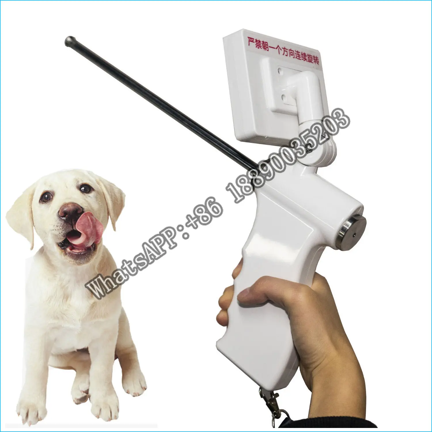 

Vet Product Portable Handheld Digital Artificial/AI insemination gun Visual Insemination Gun For Dogs