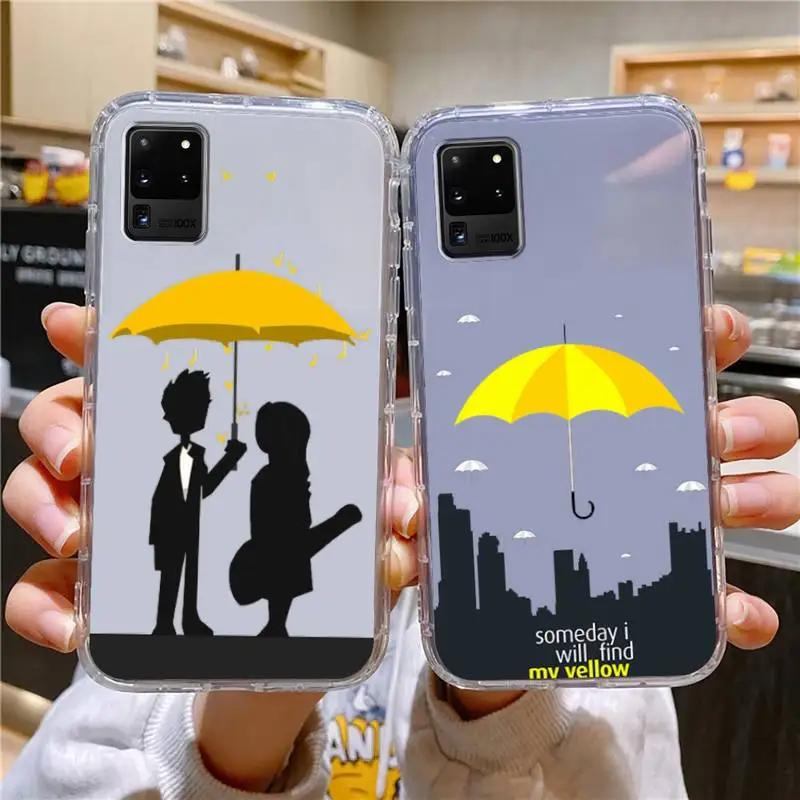 

America Sitcom How I Met Your Mother Phone Case For Samsung Galaxy S10 S10e A70 Edge S22 S23 Plus Ultra Note10 Transparent Cove