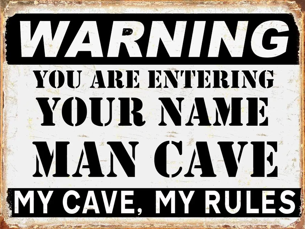

Personalized Vintage Metal Signage