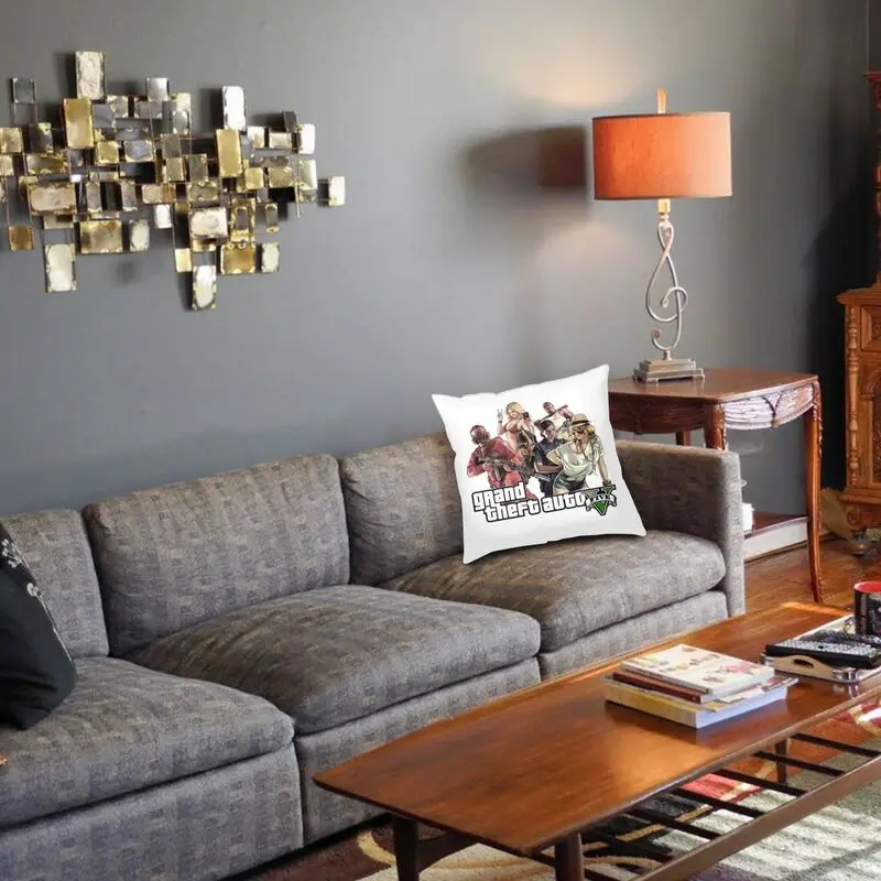 Чехол для подушки Nordic Grand Theft Auto чехол из полиэстера GTA Game гостиной - купить по