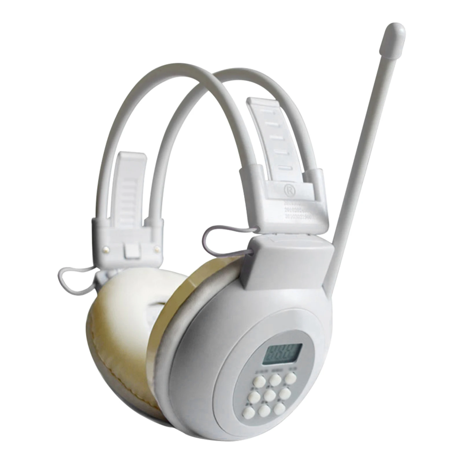 

FM Radio Ear Muff Portable 50-108MHz Wireless Walking Jogging With Reception Daily Work Headphone Student Personal School Stereo