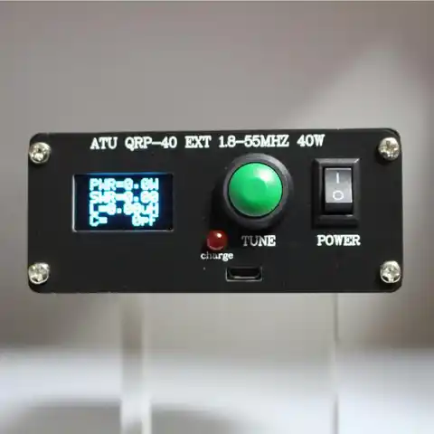 ATU QRP-40 Mini 7x7 антенна автоматический тюнер 0,96 дюйма с корпусом готовый продукт
