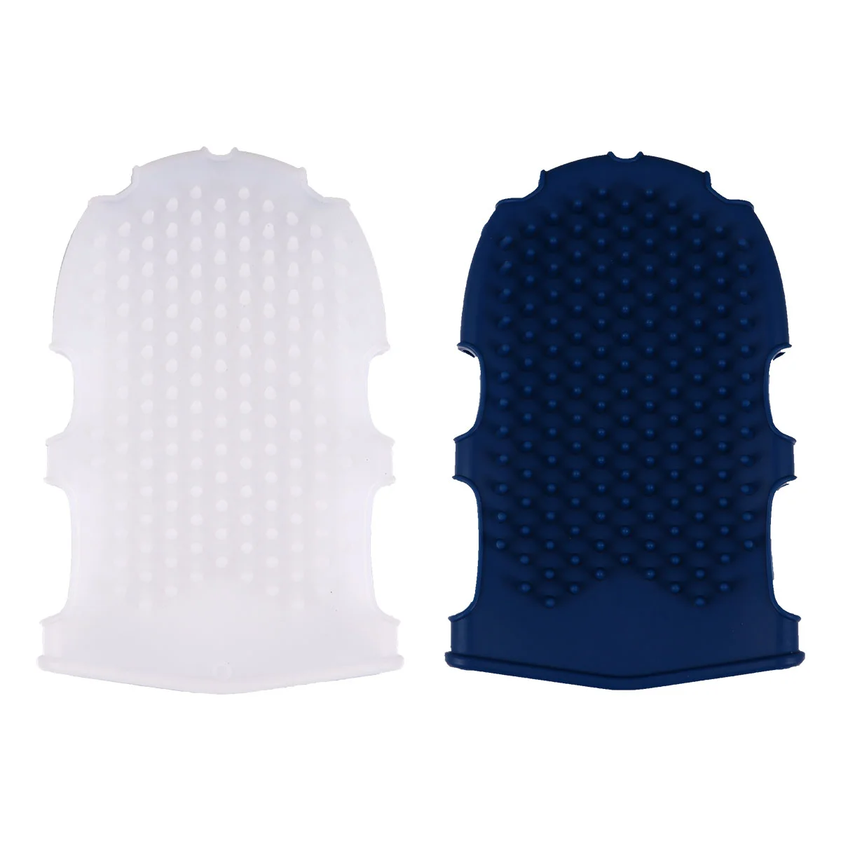 2 шт. силиконовые массажные щетки для ванной