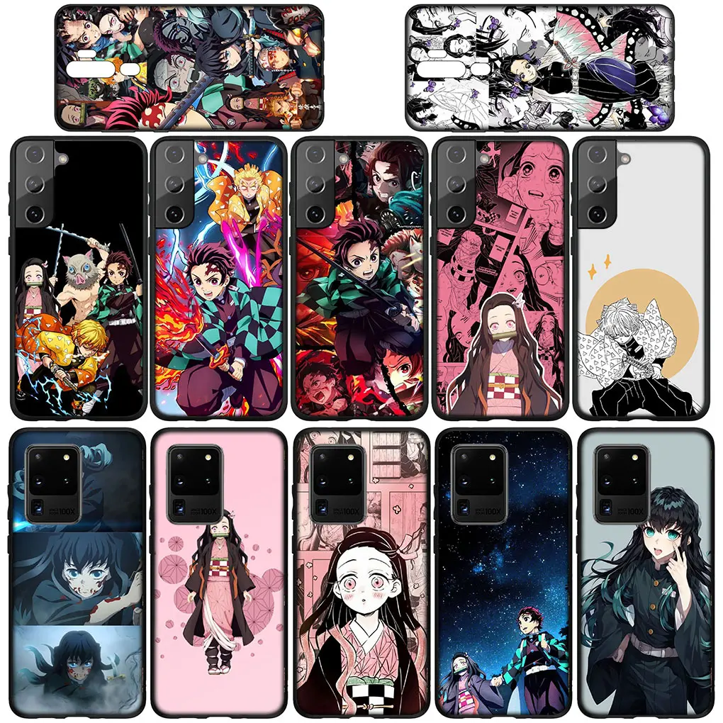 Чехол для телефона Demon Zenitsu Slayer Nezuko Tanjiro чехол Xiaomi Redmi Note 10 12 Pro Max 10A 10C 12C 10X 10S 8T C