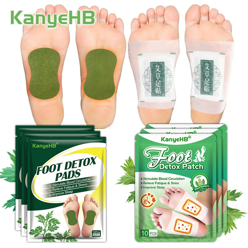 

2 Types Detox Foot Patch Improve Sleeping Relax Body Foot Detox Pads Promote Blood Circulation Relieve Bad Breath Body Detox Pad