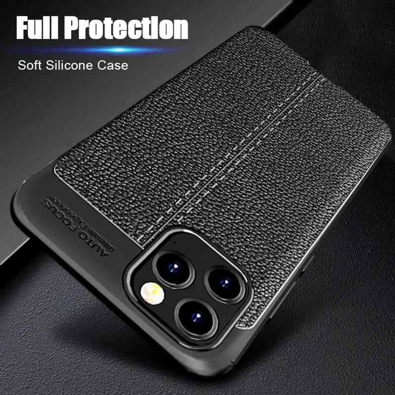 

Katychoi Lichee Pattern Soft Case For LG V40 ThinQ V30S V30 Plus Phone Case Cover