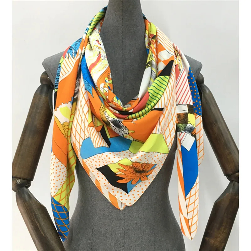 Рисунок 4 - 2022 осенне-зимний шарф большого размера