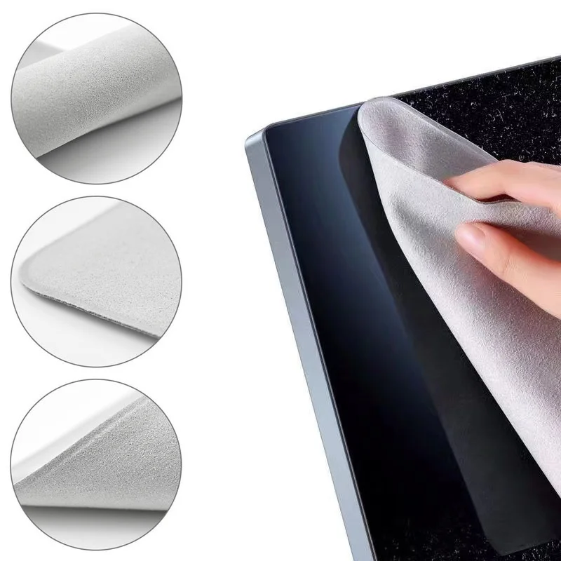 

3pcs Universal Screen Cleaning Polishing Cloth for Apple IPhone 13 12Pro IPad Macbook Screen Display Polishing Cleaning Wipes