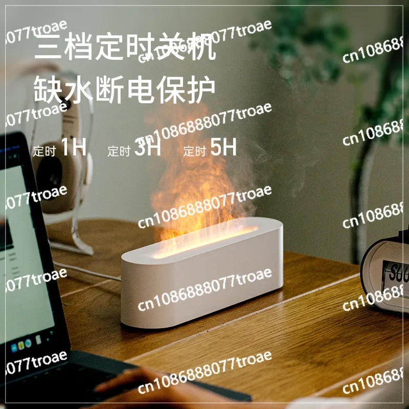 Увлажнитель ароматерапии с имитацией пламени USB-устройство для яркий туман дома