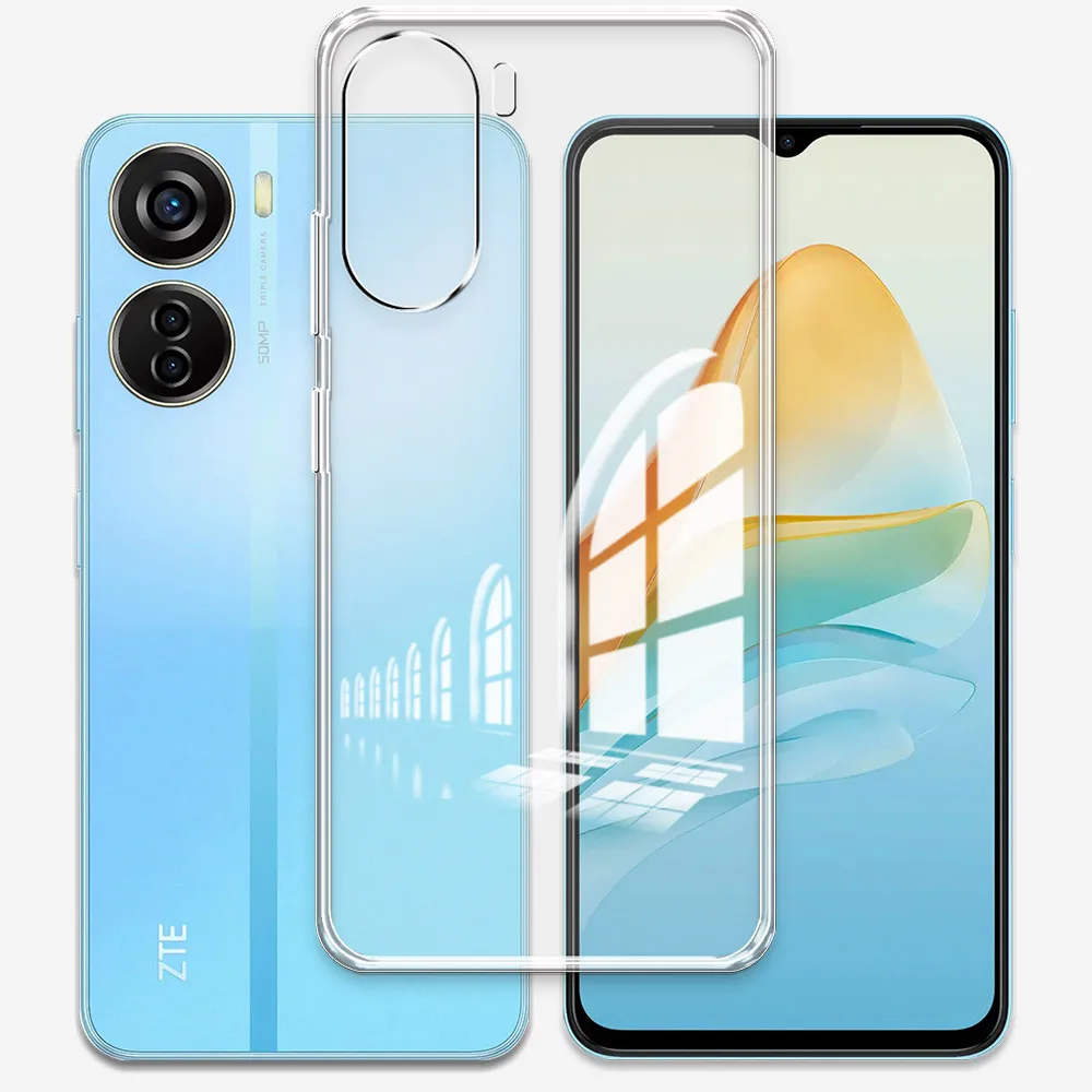 Чехол для ZTE Libero 5G IV прозрачный силиконовый мягкий защитный чехол III Прозрачный