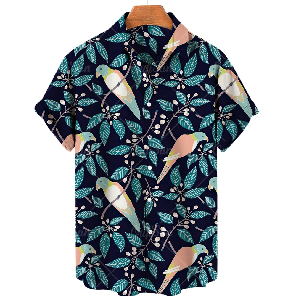 2022 Hawaiian Shirts 3d Print Shirt Vintage Party Casual Summer Hawaiian Holiday Shirts Male Tops S-5xl Shirts For Men