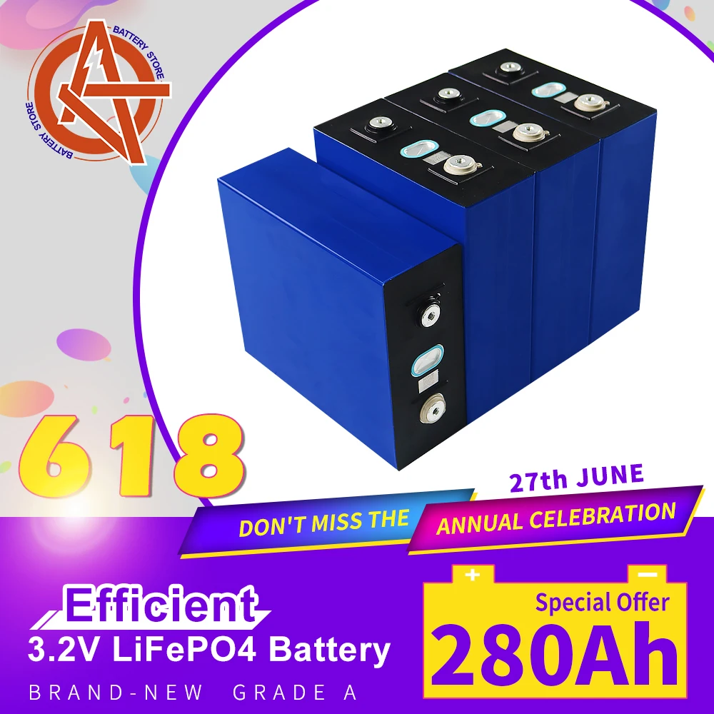 Литий-железо-фосфатная аккумуляторная батарея класса А 3 2 в Ач 1/4/8/16/32 шт. 12 В 24 48 |