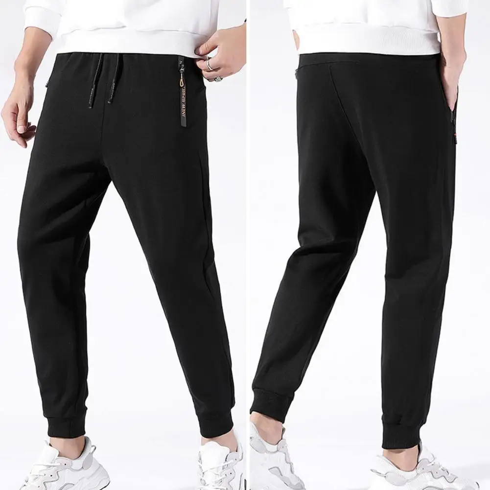 

Men Winter Pants Trendy Ankle-banded Men Winter Pants Casual Men Trousers