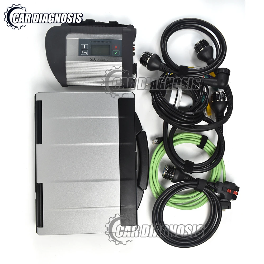 Диагностический мультиплексор CF53 для ноутбука и MB STAR C4, компактный диагностический сканер C4 для Benz, MB, SD, подключение
