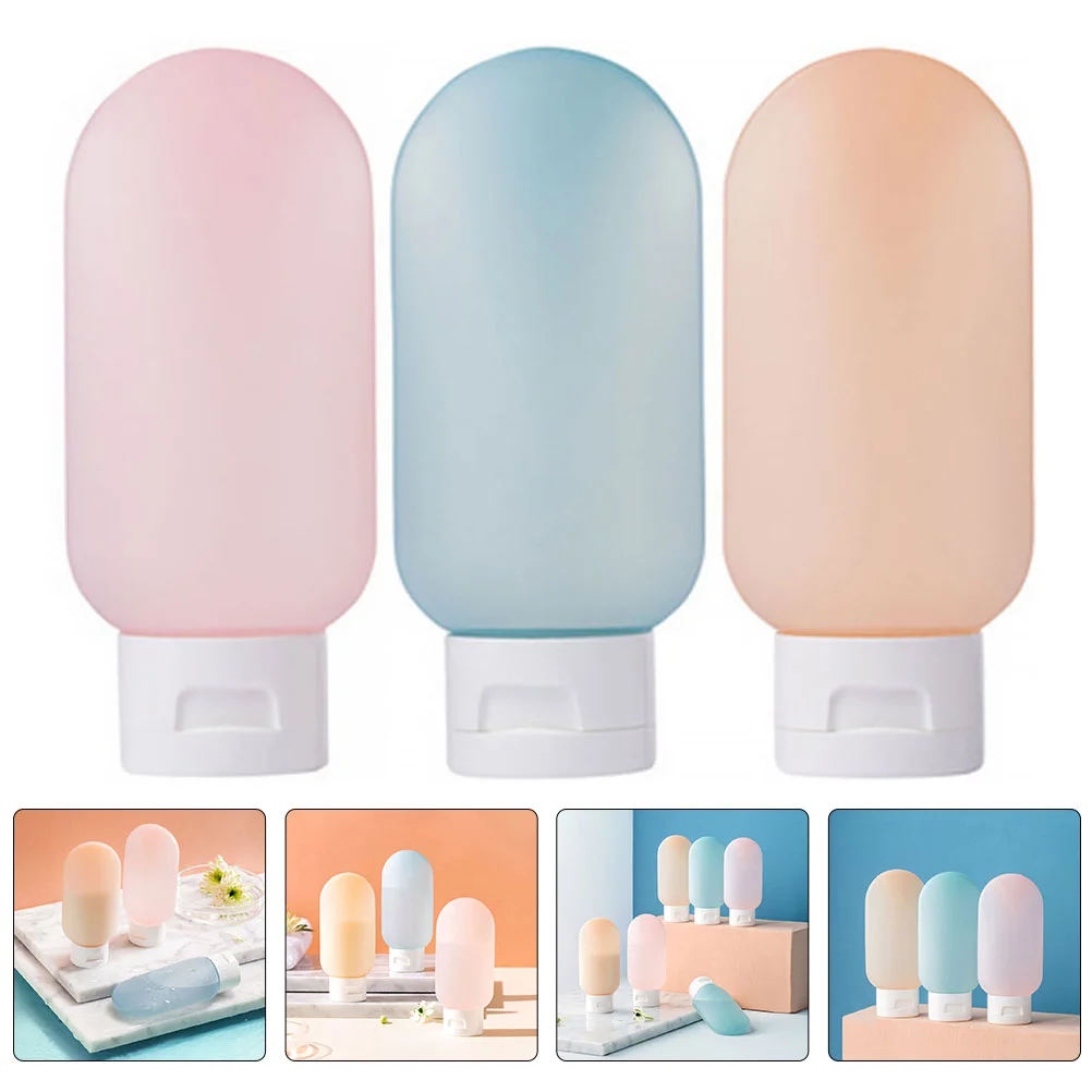 

Bottles Travel Empty Lotion Bottle Container Containers Refillable Soap Sample Tubes Handsilicone Squeeze Shampoo Toiletry