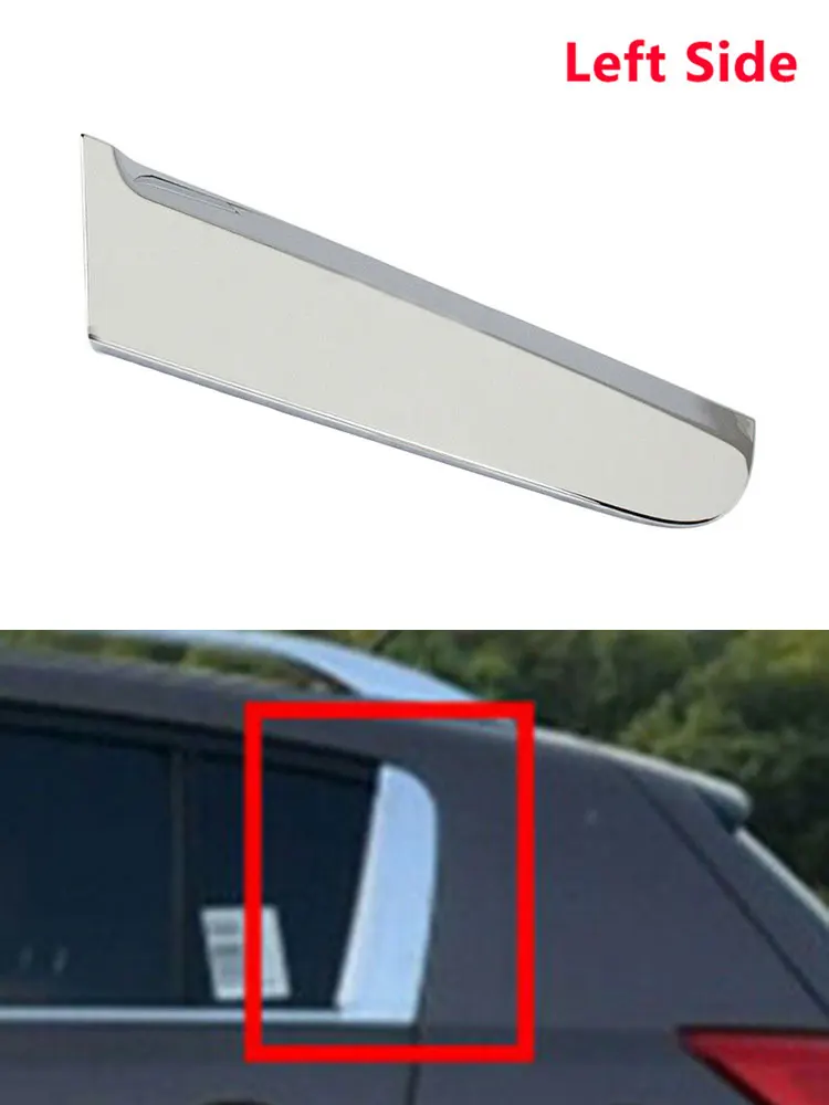 

For Kia Sportage 2011-2016 832803W010 832703W010 Chrome Rear Trunk Pillar Post Cover Trim Molding Garnish Decoration