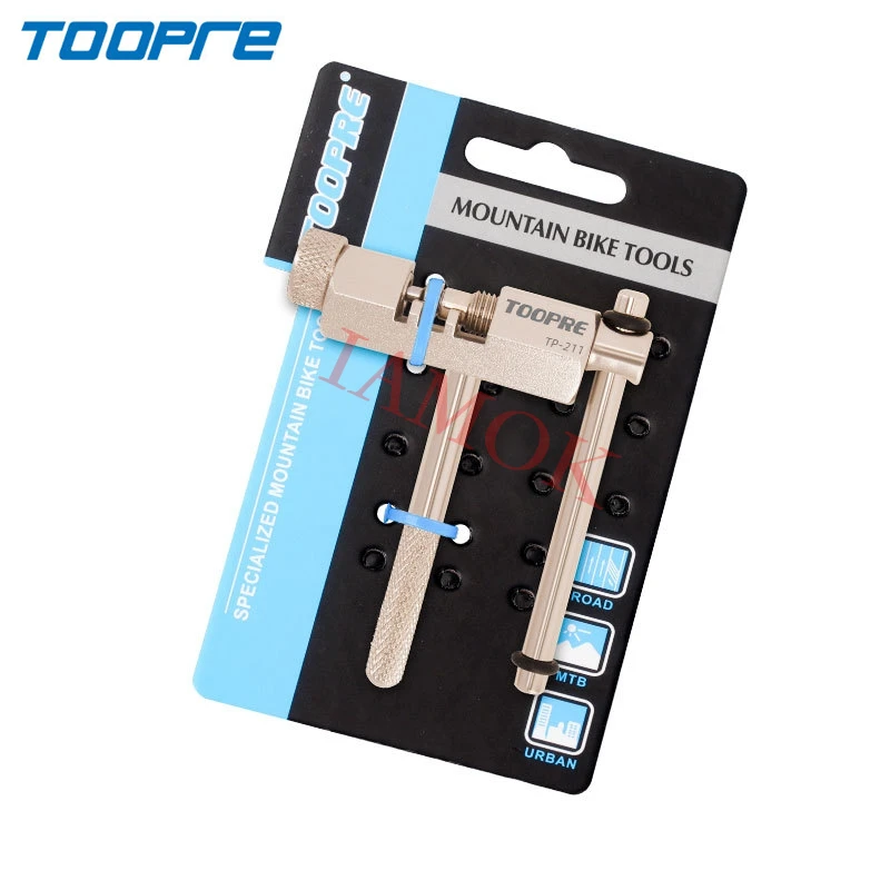 

TOOPRE TP-211 Bike for Single/6/7/8/9/10/11 Speed Chains Silver 152g Chain Cutter Iamok Steel Chain-Cutter Bicycle Parts