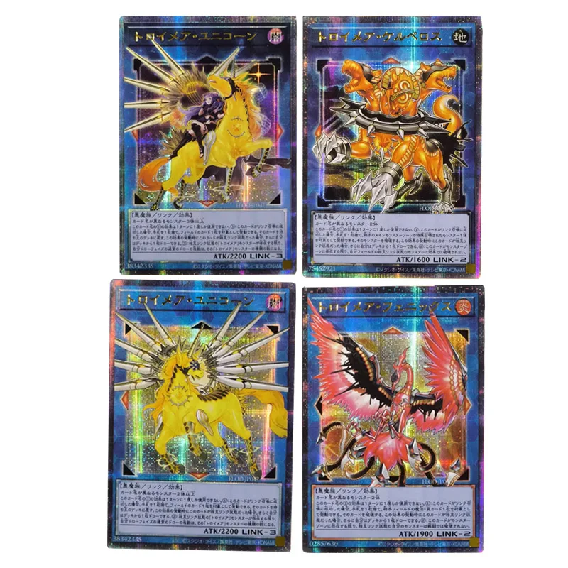 Yu-Gi-Oh DIY домашние открытки Tearlaments Dark Magician Girl Sky Striker Ace Christmas Коллекция подарков на