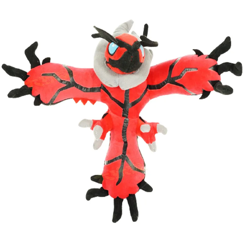 

NEW TAKARA TOMY Anime Pokemon Yveltal Plush Toy 30CM Soft Stuffed Eagle Pillow Doll For Children Birthday Surprise Gift Toys