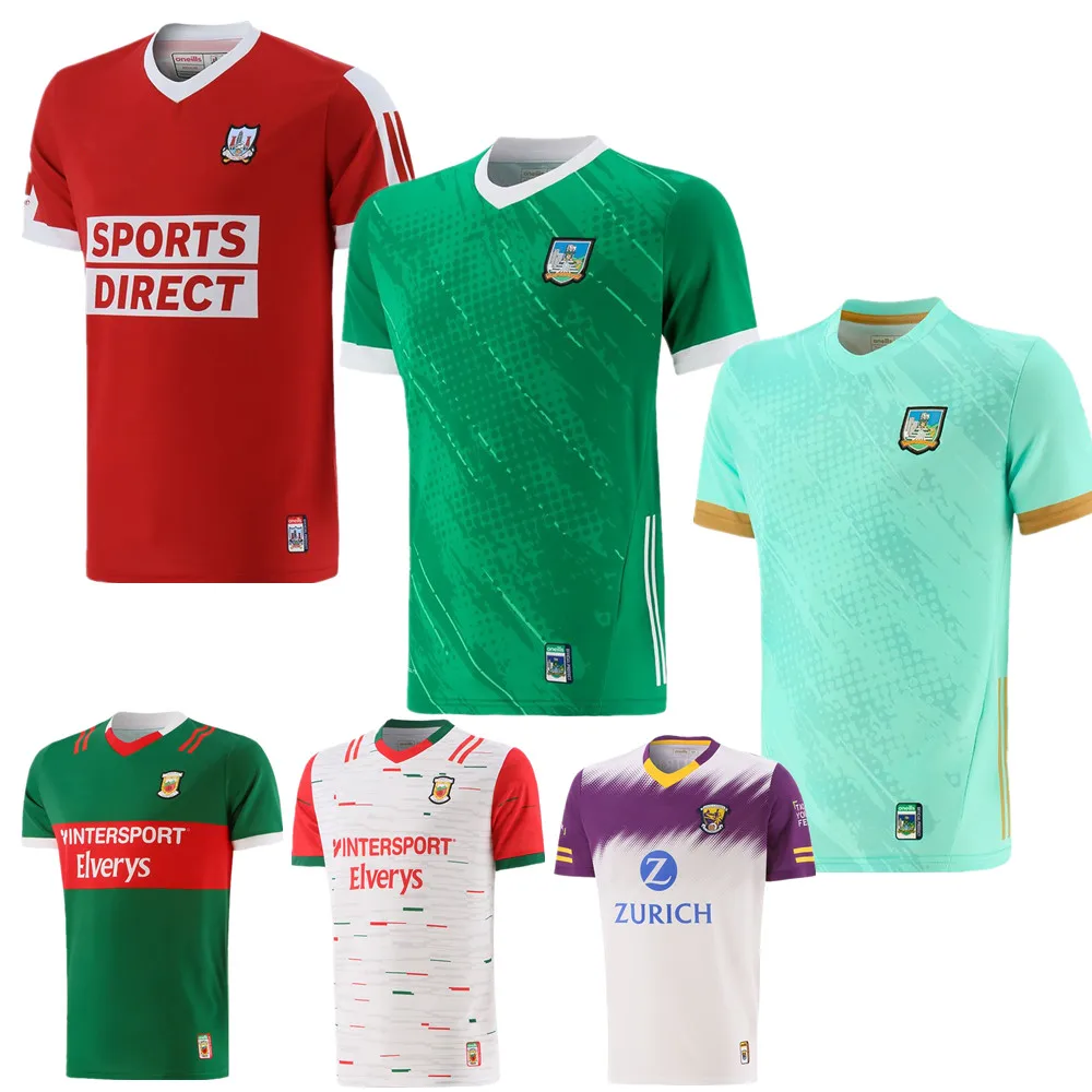 

new 2023 Cork dublin LIMERICK Sligo GAA jersey Carlow Mayo WEXFORD TIPPERARY TYRONE shirt DERRY KERRY Ireland gaa t-shirt