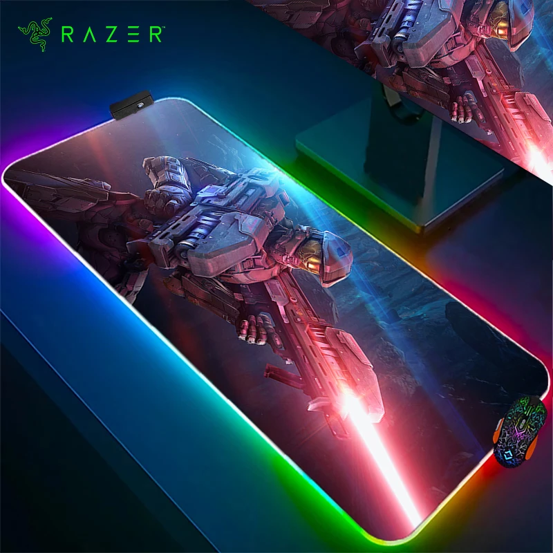 Коврик для мыши Basilis Snake Razer Halo с аниме-рисунком, большой игровой коврик для скоростных компьютерных игр с фиксируемыми краями, мягкий коврик для ноутбука