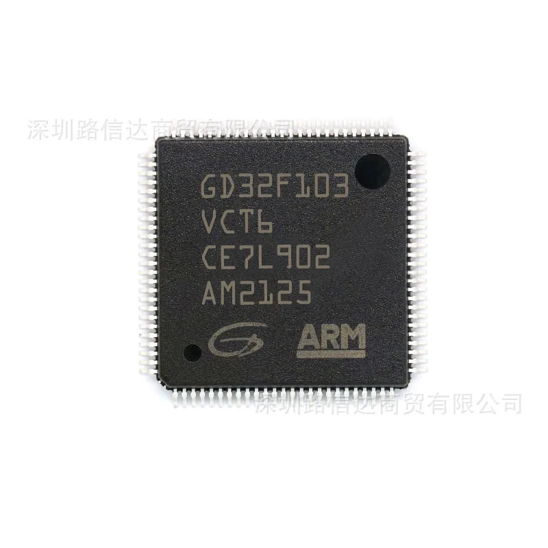 100% Новый оригинальный GD32F103VCT6 однокристальный микроконтроллер микросхема LQFP100 новый оригинальный