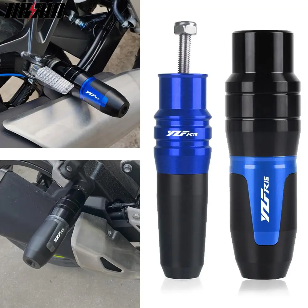 

Аксессуары для мотоциклов Yamaha YZFR15 YZF R15 2008-2023 2012 2013 2014, защита от падения, защита от выхлопных газов, Противоударная накладка
