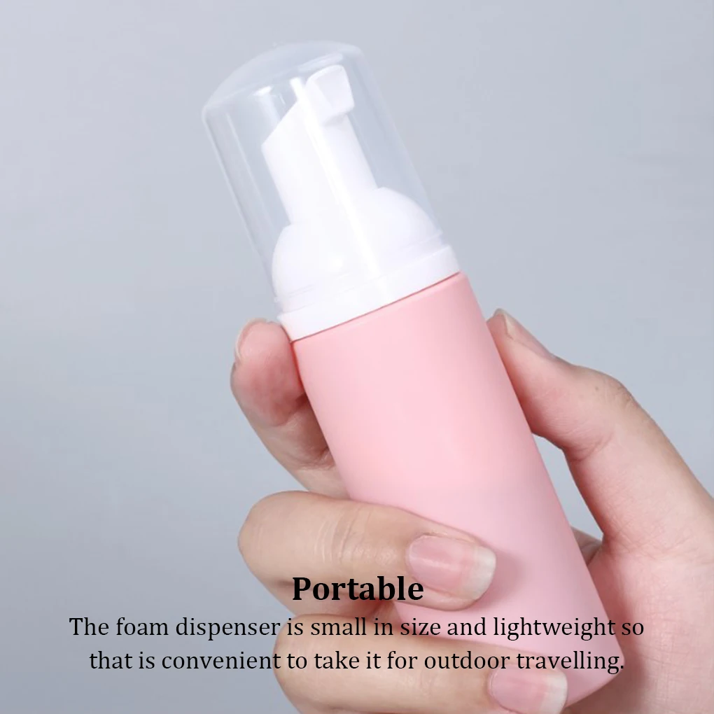 

10 Pcs Foam Pump Bottle with Dust-proof Lid Cosmetic Dispenser Multi-purpose Foaming Bottles Accessory for Household Hotel