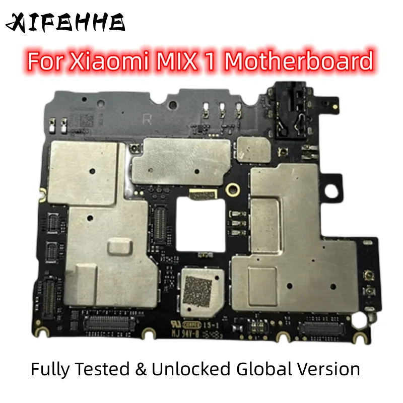 

XIFEHHE Motherboard Replacement For Xiaomi Mix1MI Mix 1 Original Cleaned Mainboard With Full Chips Logic Board Android MIUI OS