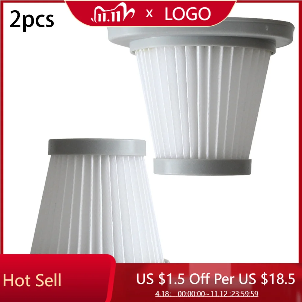 

2pcs Filters Vacuum Cleaner Washable HEPA Filter For Deerma DX118C DX128C Vacuum Cleaner Accessories Element