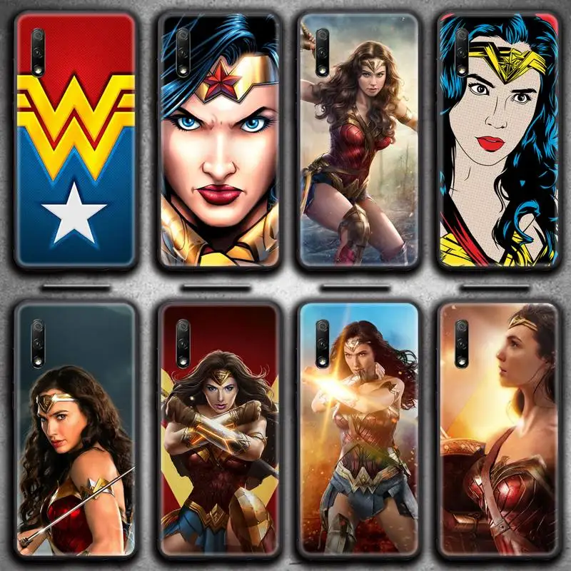 

DC Heroes Wonder Woman Phone Case For Huawei Nova 6se 7 7pro 7se honor 7A 8A 7C 9C Play