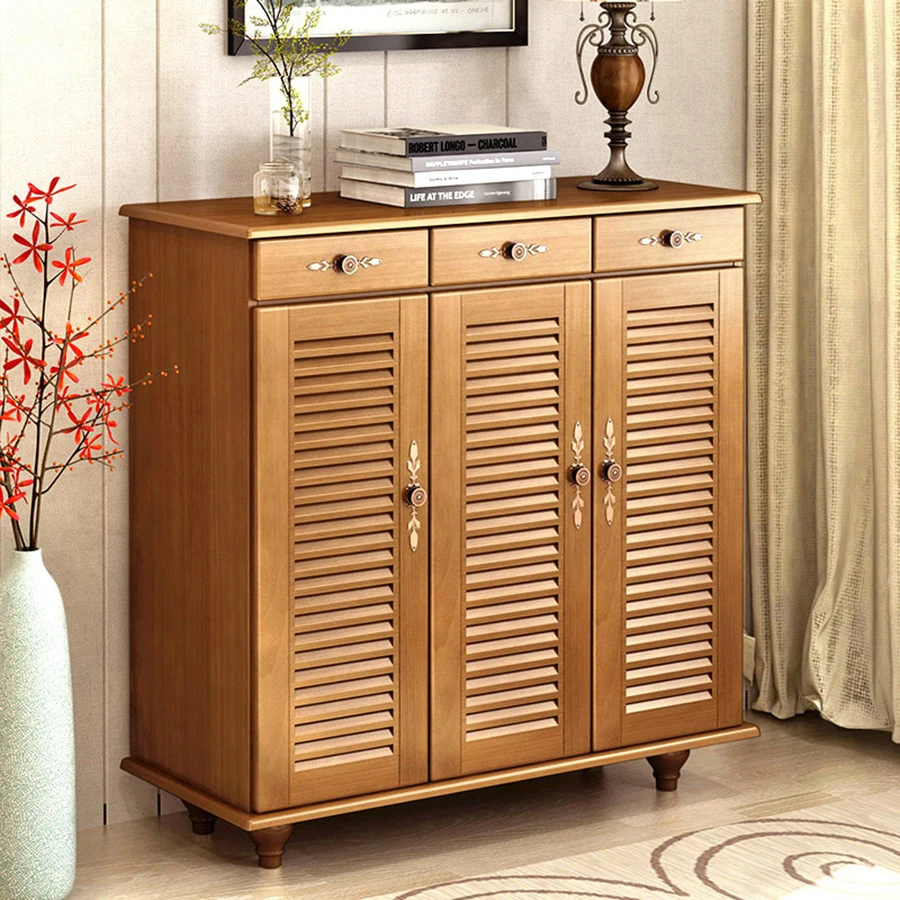 

Отдельный ящик стойка для обуви для спальни прихожей винтажный деревянный дисплей мини стойка для обуви многослойная Экономия пространства мебель