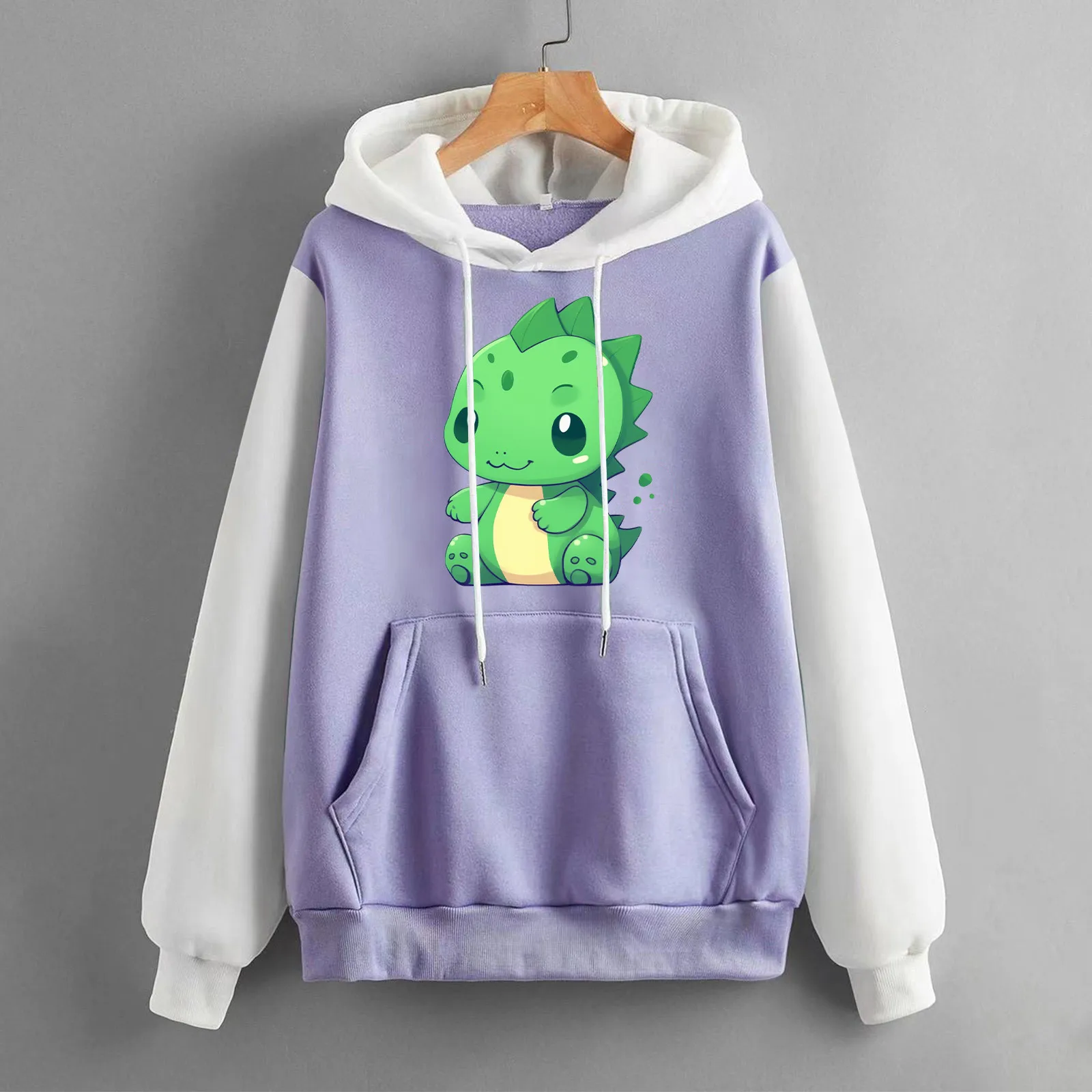 

Women Winter Cute Print Sweatshirt Long Sleeve Pullover Hoodie Sweatshirt Top Punk Retro