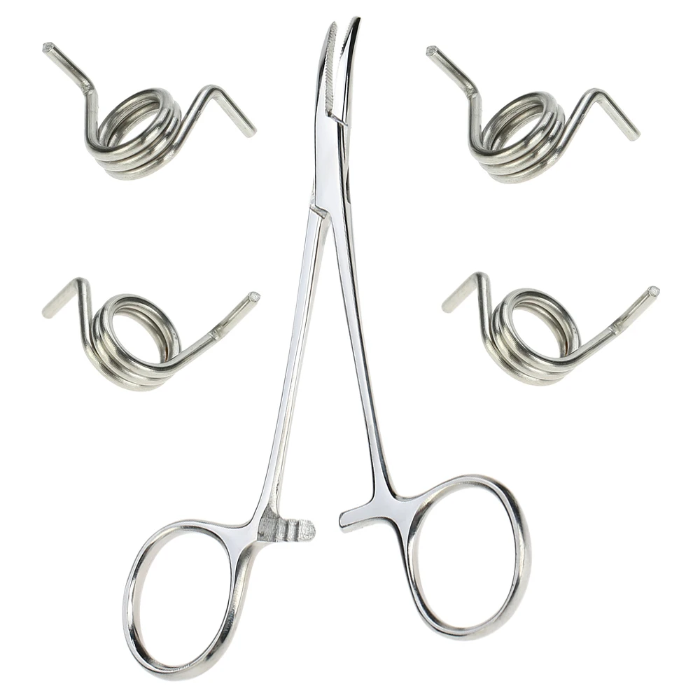 

Car Door Lock Repair Kit 1 Pliers + 4 Springs Door Lock Actuator Repair Kit for Mercedes Benz C and E Class W203 or W211