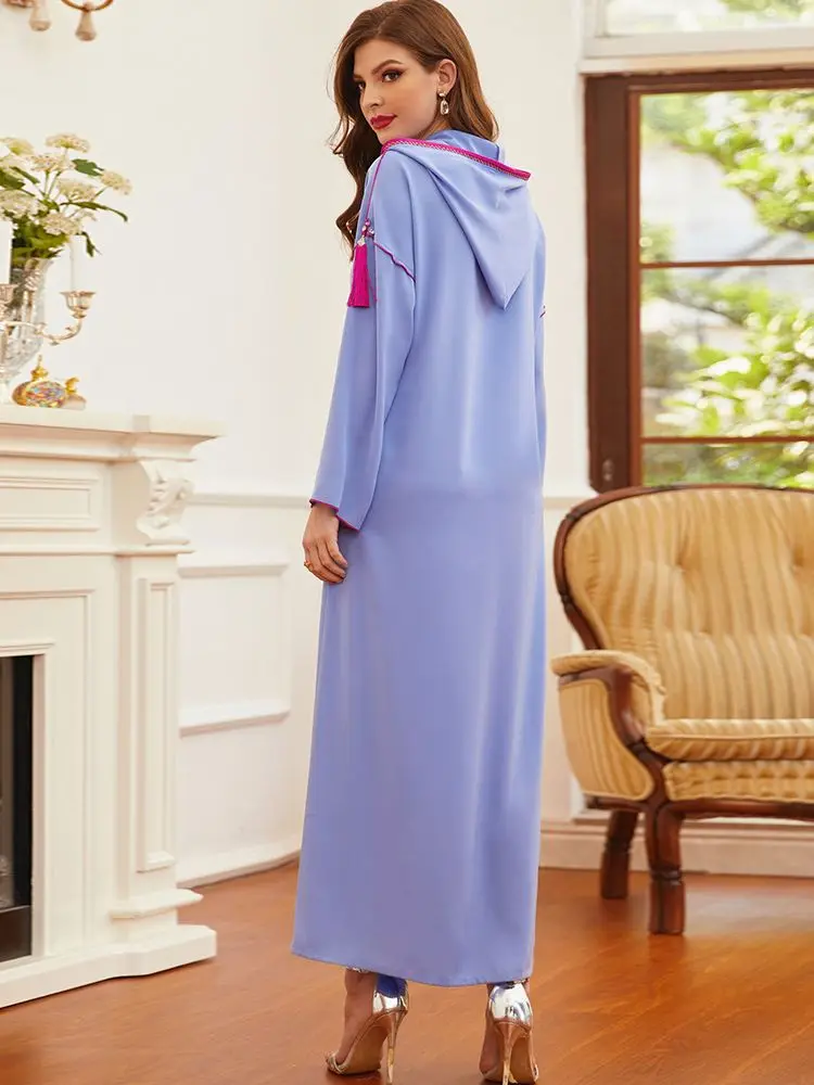 Ramadan Eid Mubarak Abaya Dubai Arab Turkey Islam Muslim Caftan Marocain Robe Femme Musulmane Kaftan For Women Long Hijab Dress