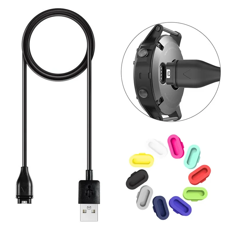 Зарядный кабель для Garmin Forerunner 935 945 630 245 зарядный док-кабель Fenix 7 7S 7X 6 6s 6x Pro 5 5S 5X