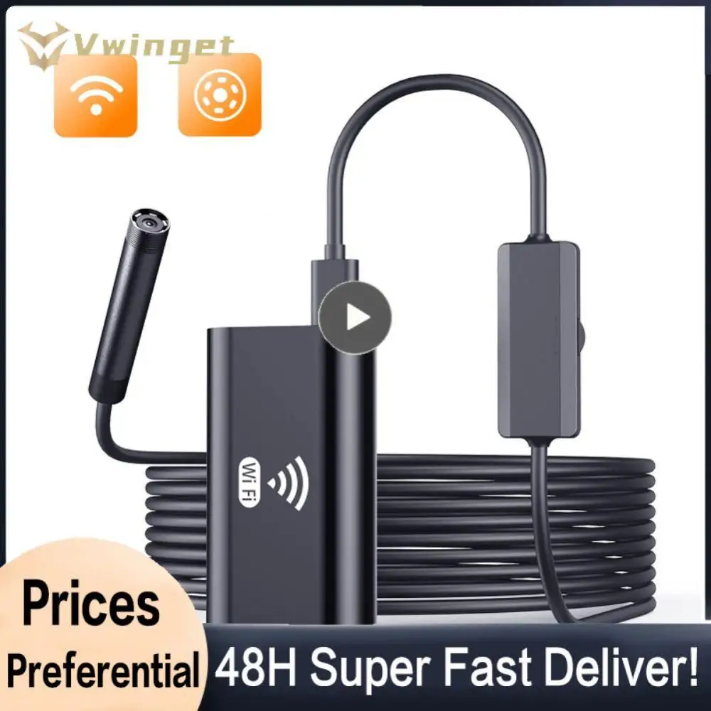 

Waterproof Micro-cameras Wifi Endoscope Camera F99 8mm Lens Usb Camera Hd Wireless Car Inspection Borescop